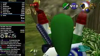 Ocarina of Time All Dungeons Speedruns