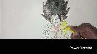 How to draw gogeta 【 Step by step step】# Coloring # Dragon ball super#