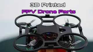 A FPV drone printed with specialty filaments(peek、pa-cf)