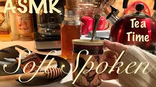 ASMR Tea bags/Tea boxes/Making tea/Tea descriptions (Soft spoken)