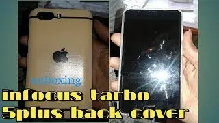 Infocus tarbo 5 puls back case cover unboxing