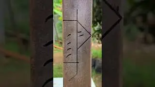 The trick of a smart welder in making a 90-degree connection.