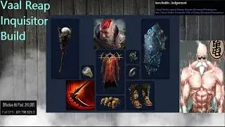 [PoE 3.25] T17 Abomination + Uber Boss Showcase / Vaal Reap Inquisitor Build