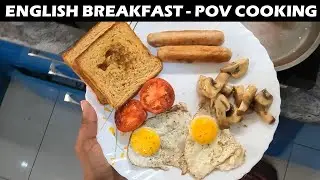 Making English Breakfast at Home - POV Cooking Vlog