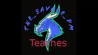 Savage Teaches Lesson 1: edit images in gimp and creating overlay in stream elements for OBS studio