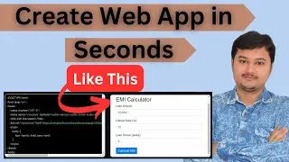 Create Web App in Seconds using Coding || TECHGURU AMIT #coding #webapplications #webapp