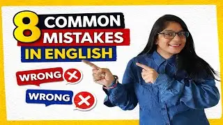 📚 Avoid These 8 Common English Mistakes &ndash; With Gujarati Meaning & Correct Usage