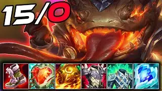 TAHM KENCH NEEDS NO TEAM (PERFECT KDA)