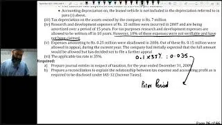 CAF 05 | FAR II | LECTURE # 29 |BY SIR JAWAD MAHMOOD | SEPTEMBER 2024 ATTEMPT
