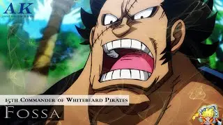 Fossa | 15th Commander of Whitebeard Pirates | One Piece