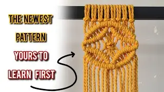 Newest Macrame Pattern Tutorial | Step by Step DIY Macrame Knots & Design 2025