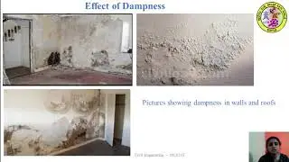 Effect of Dampness & its prevention  - Session-8, Construction Technology CE_15CE34T_U2_S8_Vi)