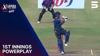 1st Inning Powerplay | Rajasthan Kings vs Dubai Royals | M6 | World Legends T20 Pro League | ZL1H
