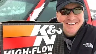 K&N HIGH-FLOW AIR FILTER UPGRADE
