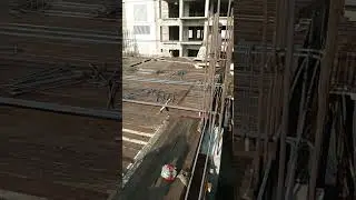 Beam steel Binding work #shortvideo # #construction #everyone #public #viralvideo