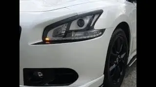 2014 Nissan maxima  with custom  sequential  switchbacks  drl(1)