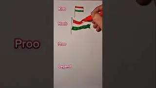 How To Draw Hungary Flag! #art #drawing #flag #howtodraw #hungary #sketch #drawingtutorial #easy