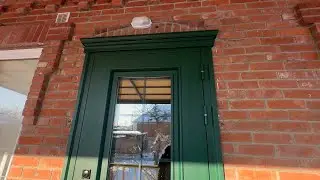 полный ОБЗОР главной двери в доме на Юге под СОЛНЕЧНЫМ освещением