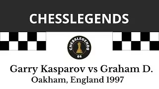 Garry Kasparov vs Graham D. Oakham, England 1997