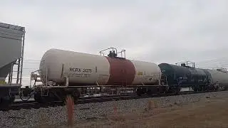 NS 154 with NS 8098 Conrail and standard cab emd's