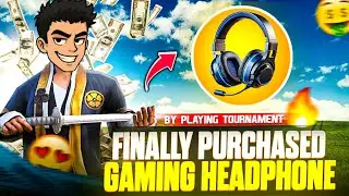 FINALLY 🤔 PURCHASED GAMING HEADACHE 🥳 | BY PLAYING SOLO TOURNAMENT | ONLY 1 MATCH EARN 🤑 1000 MONEY