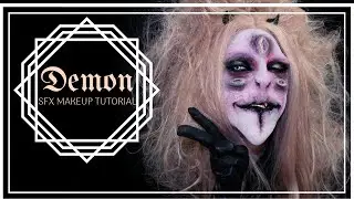 Demon/monster sfx makeup tutorial l Ruvikvinter