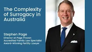 The Complexity of Surrogacy in Australia