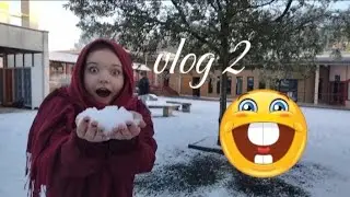 Vlog inutile mais il a neigé donc c'est bien 