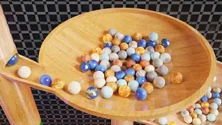 Marble Run Animation : Solar System Planets marbles run