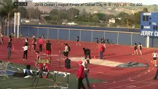2019 Ocean League Finals at Culver City High School, April 25, GV 800