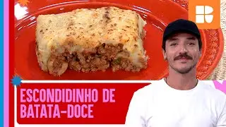 Escondidinho de BATATA-DOCE com carne mo&iacute;da do Jo&atilde;o V&iacute;tor Silva | Panela Quente | Receitas