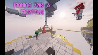 Maniac -- 700 ✫ | Bedwars Montage