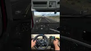 ETS2 or ATS? 😍☀ #americantrucksimulator #ats #shorts #shifting #realistic