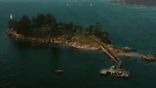 Cesere Shark Island Sydney Harbour Proposal