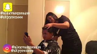 I CUT OFF ALL OF MY BOYFRIENDS HAIR !!!
