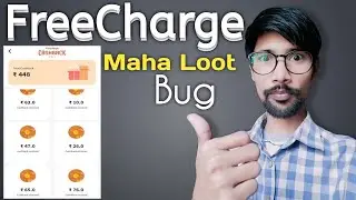 Freecharge unlimited Cashback | Recharge Offer | Freecharge Wallet balance Bug | Tech So