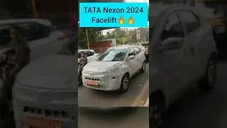Road presence of nexon facelift 2024 #tata #nexon2024