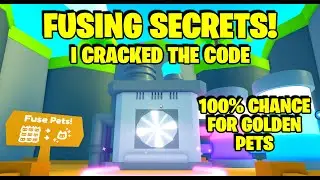 FUSING SECRETS Revealed! 100% Golden Pet Chance! - Pet Simulator X
