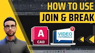 How to use the AutoCAD Join and Break command - Quick tips to save time