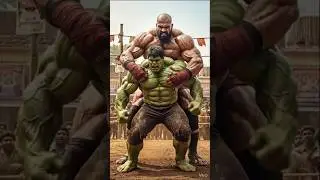 hulk fight 💪🏻 #hulk #fighting #power #story #shorts