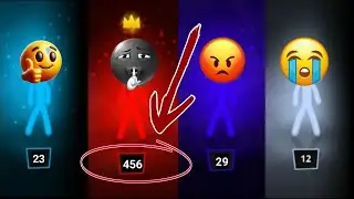 🔥 INSANE Stickman Party Record! 456 Points 😱💥
