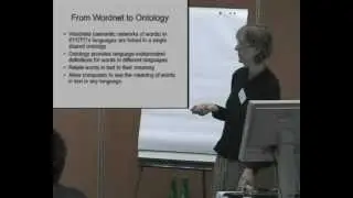 TSD conference 2010 - Presentation of Christiane Fellbaum