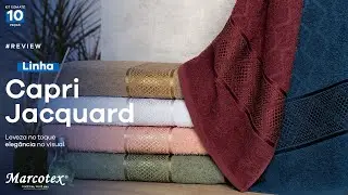 Kit de Toalhas com Leveza no Toque | Linha Capri Jacquard - Marcotex