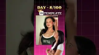 New VN Trending Template 2025 💖 | One-Click Reel Edit | By Learnwithektaa #reelediting #vntemplate