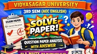 AEC // 3rd SEm/ Question paper analysis // VU.