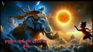 हनुमान, सूर्य और इंद्रदेव का वज्र[pauranik katha] in hindi story