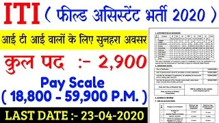 TNEB RECRUITMENT 2020 / FIELD ASSISTANT / TANGEDCO VACANCY 2020 / TNEB ITI 2900 POSTS/TNEB JOBS 2020