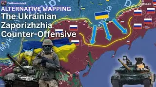 Alternative Ukrainian Zaporizhzhia Counter-Offensive | Modern Alternative Mapping
