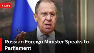 🔴LIVE: Sergei Lavrov Addresses Russian Parliament | AC1W