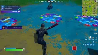 Spray Peace Sprays on Structures at old IO Outposts // Fortnite Vibin' Quests Part 1